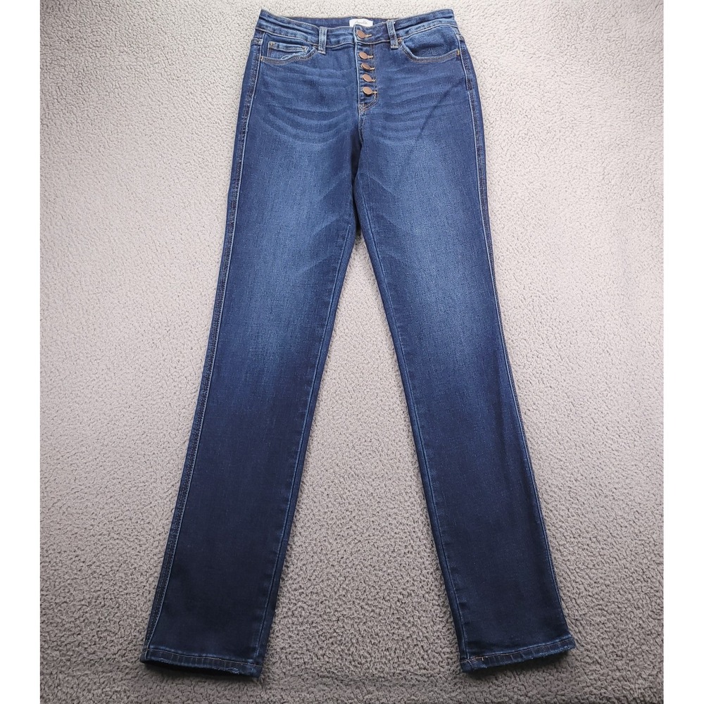 AMALLI TALLI Jeans Size 29 Straight Leg High Rise Button Fly Denim 29x34